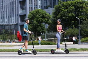 Alquiler de scooters eléctricos en Central Park