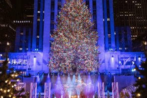 Natale a tour in risciò e al Rockefeller Tree
