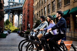 Cykeltur i centrum med snygga holländska cyklar eller elcyklar!
