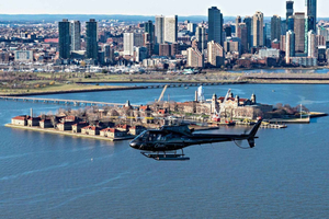Depuis le New Jersey : Tour en hélicoptère de l'horizon de New York