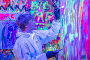 Manhattan : expérience privée de peinture thérapeutique sous les néons néons