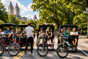 New York City: 1-times Pedicabtur i Central Park