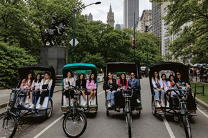 New York City: 90 minuters cykeltaxitur i Central Park