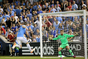 Partido de fútbol del New York City FC en el Yankee Stadium