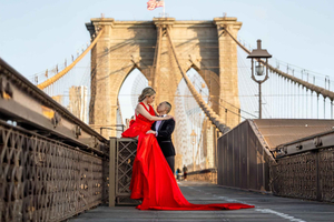 New York City: profesjonell fotoshoot i Dumbo eller Central Park