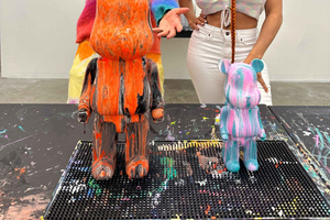 New York: Fluid Bear Painting Private Workshop