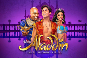 Biljett till musikalen Aladdin på Broadway