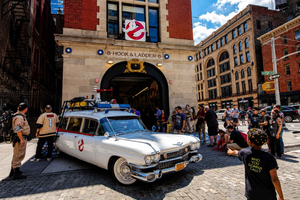 NYC: Cykeltaxitur till platser från Ghostbusters-filmerna