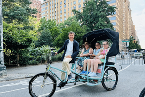 NYC: Guidet privat tur med cykeltaxi i Central Park