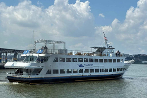 crociera fluviale di Halloween 2026 sul fiume Hudson con DJ
