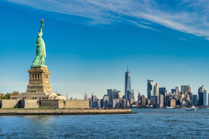 NYC in een dagtour: Lady Liberty, Times Square, Freedom Tower