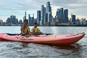 NYC: Kajak-eko-tur i Manhattans skyline