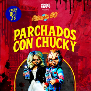 Parchados con Chucky Halloween Colombian Costume Parrty at Ritmos