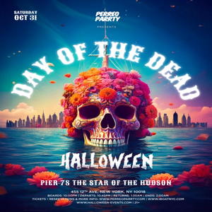 The Day of the Dead Halloween Latin & Reggaeton Boat Party NYC Ya