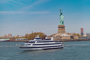 NYC: City Cruises Brunch-, frokost- eller middagsbuffet-krydstogt