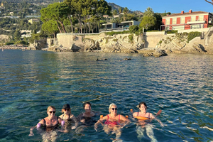 Cagnes: Båttur på Franska rivieran i solnedgången