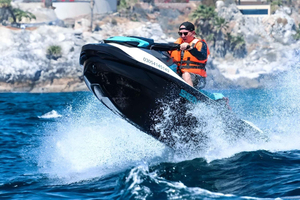 Cannes: Vattenskoteräventyr Jetski-äventyr med valfri instruktör