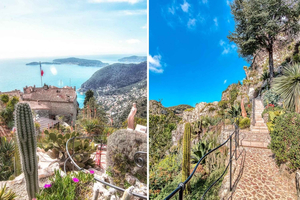 Eze och naturparken längs corniche-vägarna – privat tur