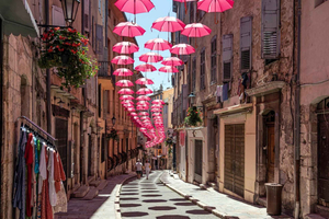 Grasse, Gourdon och lokal vinprovning