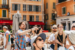 Nice: Gamla stan Gamla stan & Castle Hill Informativ guidad promenad