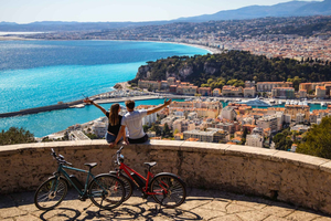 Nice - en trevlig dag Villefranche guidad elektrisk cykeltur