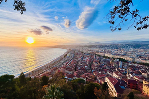Nizza: Die goldene Stunde – Tour bei Sonnenuntergang auf Englisch