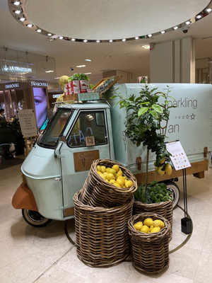 Sparkling Van PROSECCO Animation Bar Triporteur