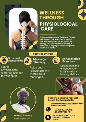 Workbody Workmind Fitness and Threapy Hub in Onitsha.