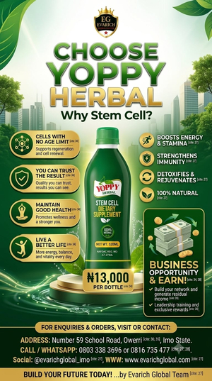 Yoppy Herbal Extract Stem Cell Distributor.
