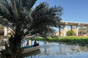 Fra Muscat: 9-timers tur til Bīmah Sinkhole og Wadi Shab