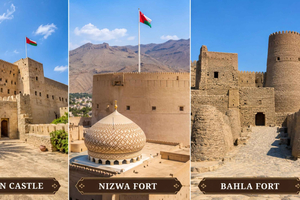 From Muscat: Nizwa, Jabreen, and Bahla Fort Day Sharing Trip