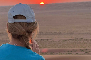 Da Mascate: tour al tramonto nel Wadi Bani Khalid e nel deserto di Wahiba