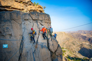Jebel Akhdar: Via Ferrata- ja köysirataseikkailu
