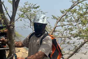 Jebel Samhan: Guided Via Ferrata Adventure