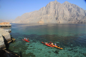 Khasab Musandam |Telegraph Island |Dhow Cruise | Delfiny