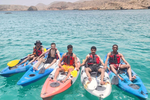 Muscat: Bandar Khayran Island Adventure with Snorkeling