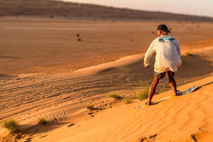 Mascate : Oasis de Wadi Bani Khalid et excursion dans le désert d'Oman