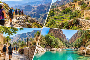 Escursione privata sul Jebel Akhdar con guida locale e trasferimento