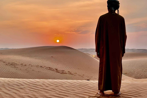 Safari World Zoo en Wahiba Sands met zonsondergang