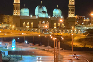 Salalah: wycieczka nocna do zamku Taqah z widokiem na zamek i meczet