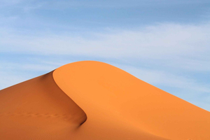 Wadi Bani Khalid - Wahiba Sands-woestijn - Zonsondergang