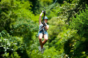 Desde Ciudad de Panamá: Aventura en tirolina por la selva tropical