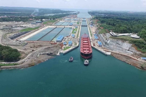 Panamakanalens tur: Nya slussar Agua Clara och Gatun