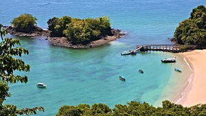Beach of Isla Coiba