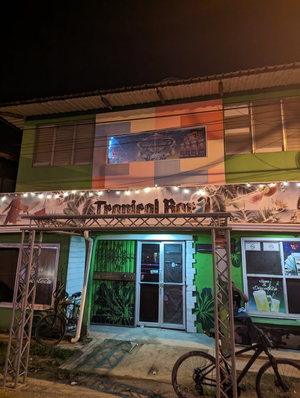 Tropical bar discotec