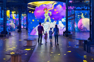 Paryż: Atelier des Lumières Ticket dla Małego Księcia