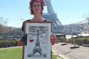 Eiffel Tower Drawing Workshop for Adults