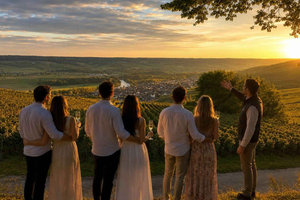 From Paris - Champagne Sunset Tour with Dinner & Tastings