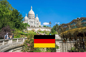 Parigi: tour di gruppo a Montmartre in tedesco