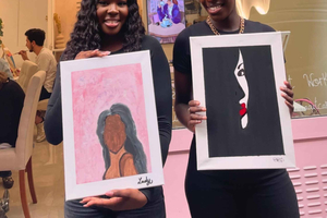 Paint and Brunch Experience near Eiffel Tower